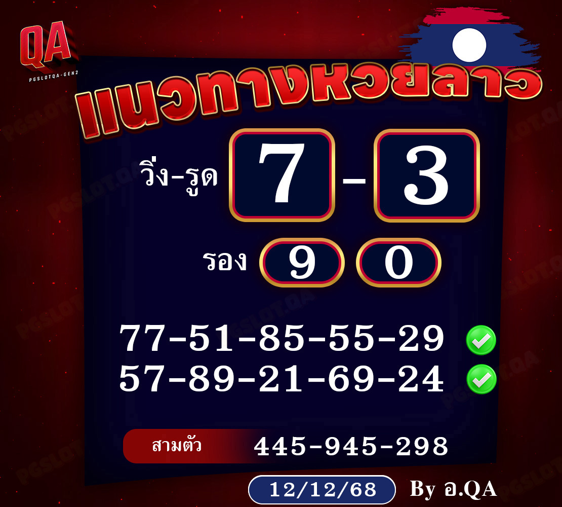 แนวทางหวยลาว_QA 12-12 1110